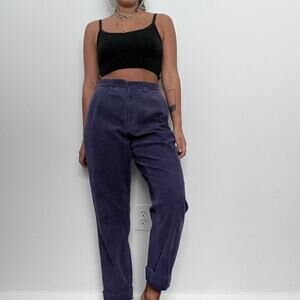 Vintage blue corduroy pants blue